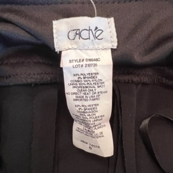 Cache Women's Dress Rhinstone Broach Bow 6 Black - Picture 15 of 16